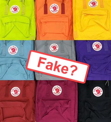 how to spot fake fjallraven bag|fjällräven counterfeit kanken.